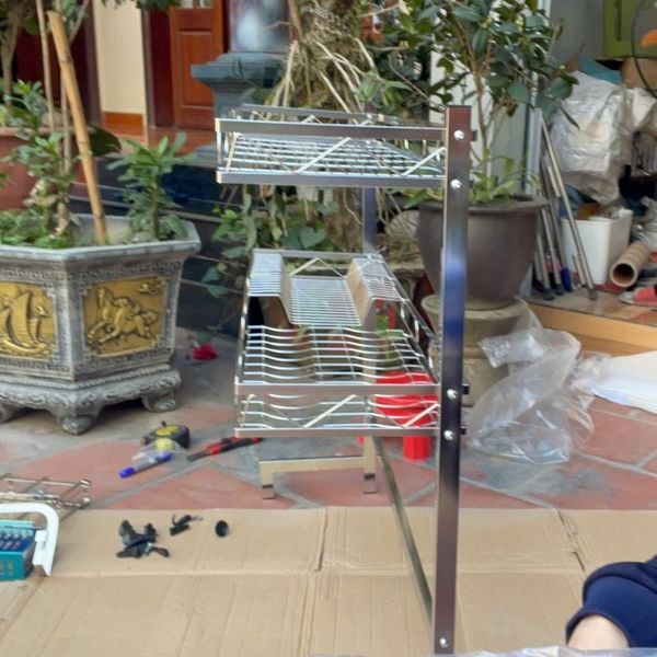 Kệ Úp Chén Inox 2 Tầng - Giải Pháp Tối Ưu Cho Mọi Nhà Bếp