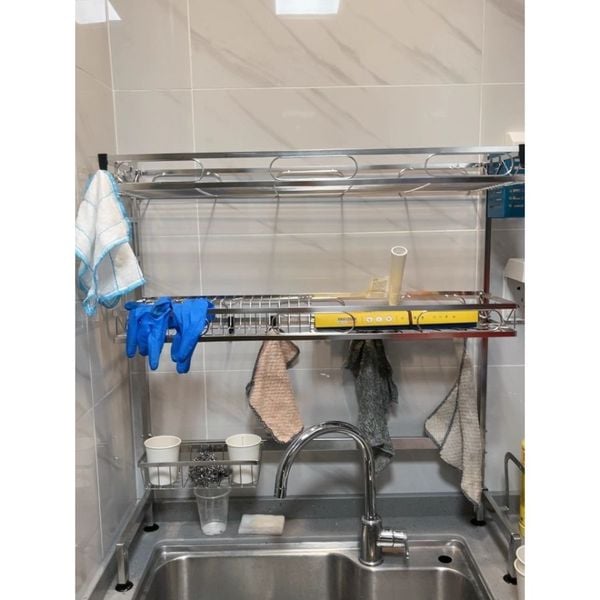 Kệ Úp Chén Inox 2 Tầng - Giải Pháp Tối Ưu Cho Mọi Nhà Bếp