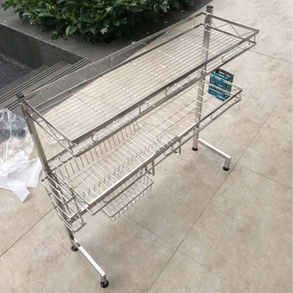 Kệ Úp Chén Inox 2 Tầng - Giải Pháp Tối Ưu Cho Mọi Nhà Bếp
