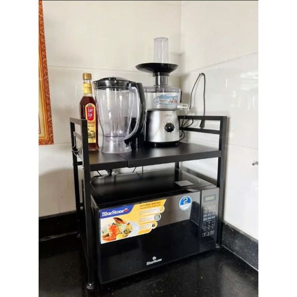 Kệ Để Lò Vi Sóng 2 Tầng Điều Chỉnh Chiều Ngang, Chiều Cao