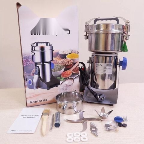 Máy Xay Bột Khô Seka 800g - Công Suất 3000W: Xay Siêu Mịn