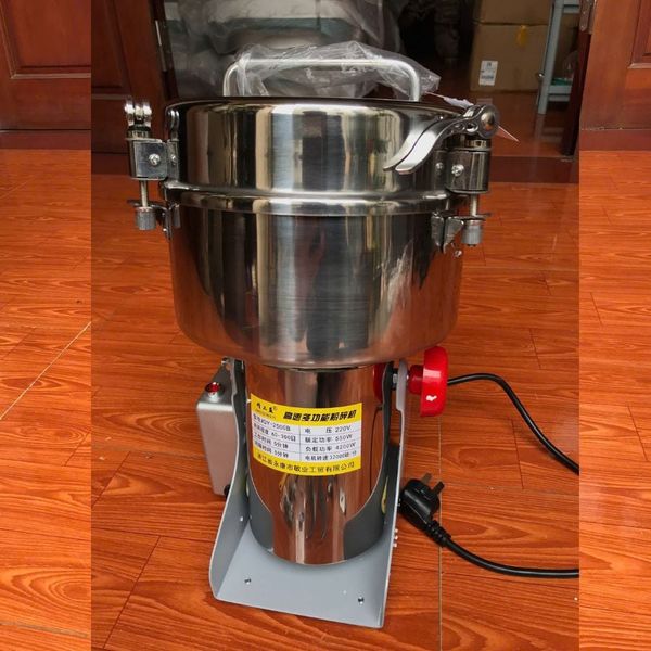 Máy Xay Bột Khô Công Suất Lớn 2500g/4200W Cho  Kinh Doanh!