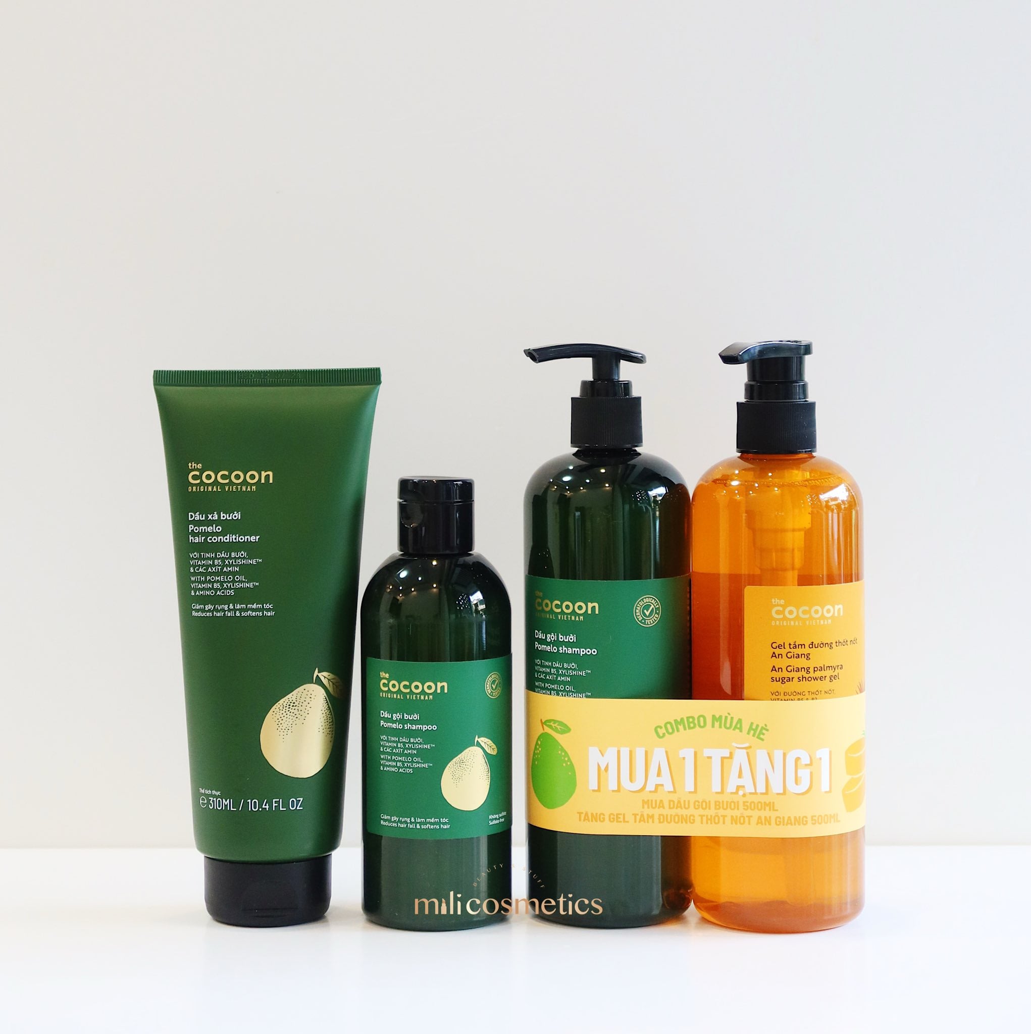 Bộ dầu gội xả Cocoon Pomelo Hair Wash – Mỹ phẩm chính hãng ở Huế