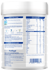 Sữa Bột Nuvi Grow Height 1+ 800g