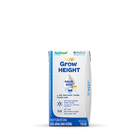 SBPS Nuvi Grow Height Ít Ngọt 110ml