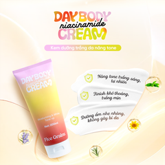 Kem dưỡng Cao cấp Five Grains trắng da Niacinamide, Alpha-Arbutin nâng tone ban ngày 200ML