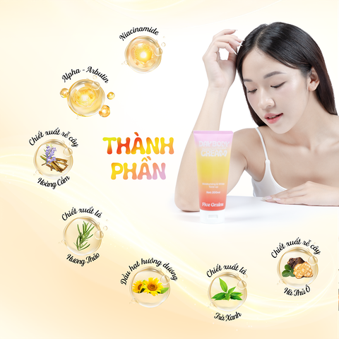 Kem dưỡng Cao cấp Five Grains trắng da Niacinamide, Alpha-Arbutin nâng tone ban ngày 200ML
