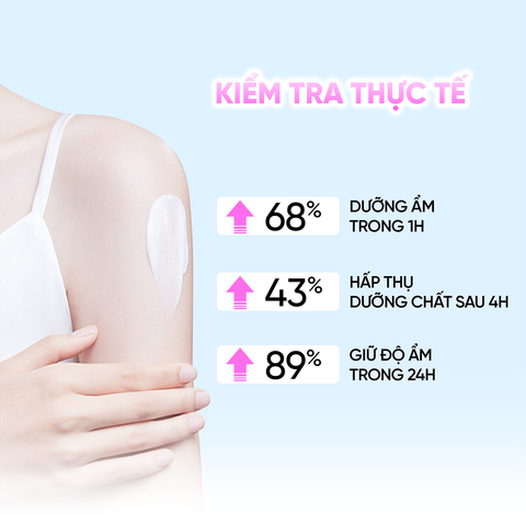 Kem dưỡng body Cao cấp Five Grains dưỡng trắng da Niacinamide, Alpha-Arbutin ban đêm bản nâng cấp 500ML
