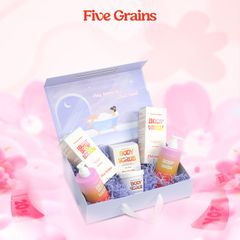 Tẩy tế bào chết body Niacinamide Cao cấp Five Grains chiết xuất quả Óc chó 200g