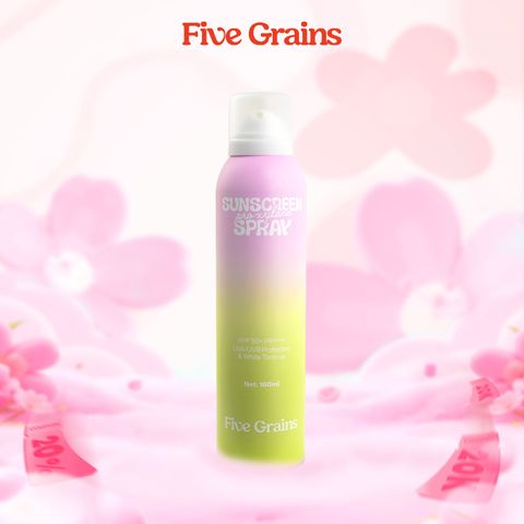 Xịt chống nắng Cao cấp Five Grains nâng tone Pro-Xylane 160ML