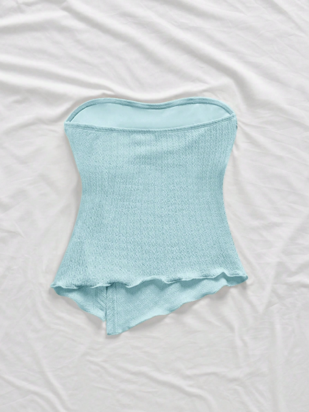 Áo Quây Nữ Dáng Ôm Xếp Ly - Áo Ống Croptop Đi Biển, Dự Tiệc Hẹn Hò YN018