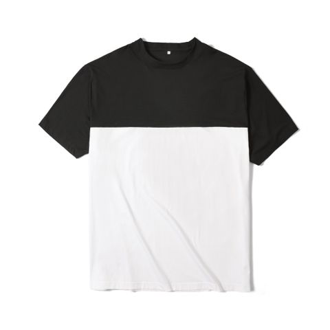 Áo Thun Unisex Color Block MINIMAL Big Size- Siêu Phẩm T-shirt 2 Màu Hack Dáng, Chất Cotton Co Giãn 4 Chiều Hot Trend