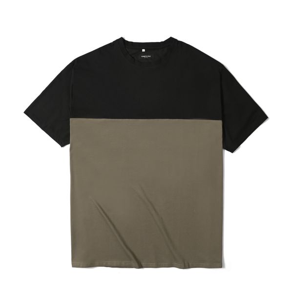 Áo Thun Unisex Color Block MINIMAL Big Size- Siêu Phẩm T-shirt 2 Màu Hack Dáng, Chất Cotton Co Giãn 4 Chiều Hot Trend