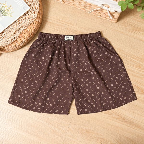 Quần đùi nam vải LỤA NHẬT mặc mát cực khi ngủ, nhiều màu, hạn chế nhăn, đủ size từ 45kg - 90kg