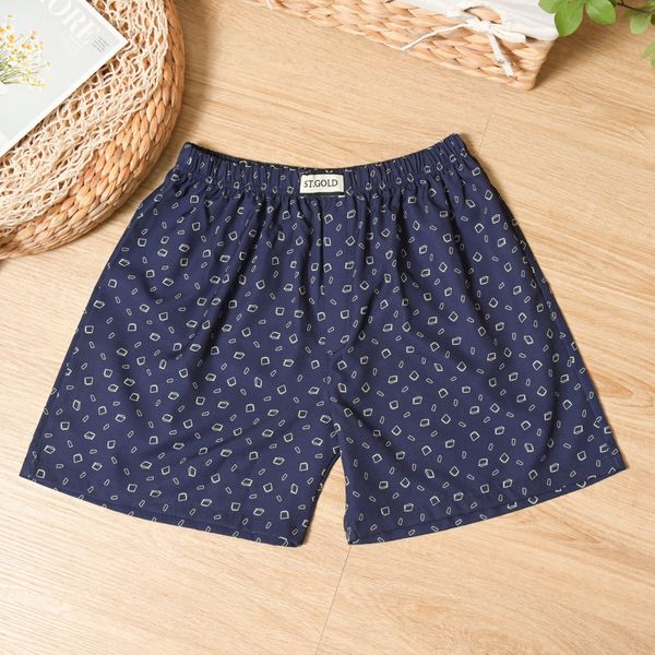 Quần đùi nam vải LỤA NHẬT mặc mát cực khi ngủ, nhiều màu, hạn chế nhăn, đủ size từ 45kg - 90kg