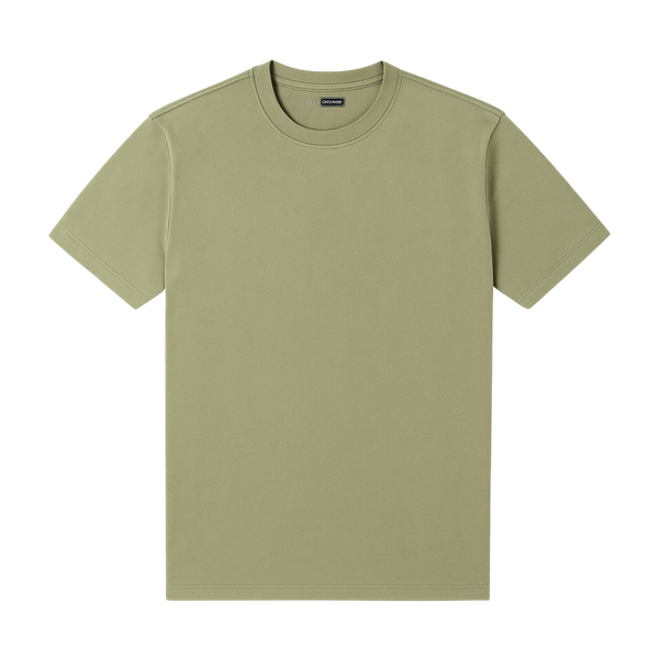 Áo Thun Trơn YOURNAME Vải Pique Cá Sấu Mỹ Cao Cấp 230gsm, Co Giãn 4 Chiều, Mềm Mát, Nhiều Màu