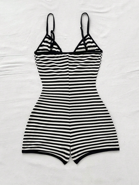 Jumpsuit Nữ Kẻ Sọc. Phong Cách Bohemian (Boho) YN065