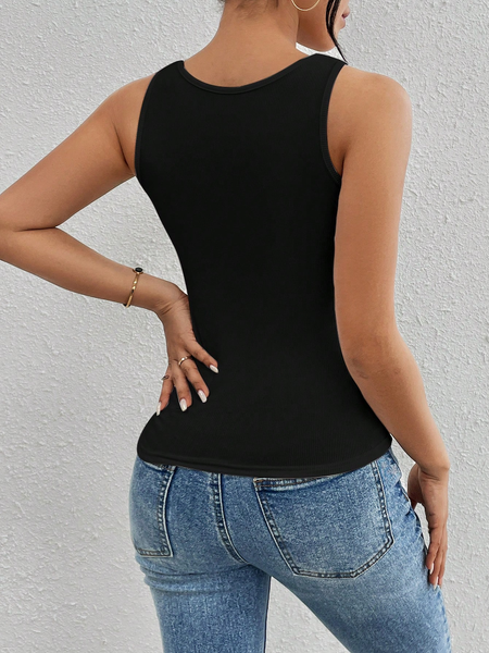 Áo Tank Top Nữ Sát Nách Ôm Dáng Cut-out Gợi Cảm YN096