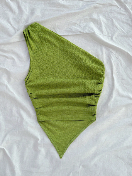 Áo Blouse Nữ Cổ Xéo Phá Cách YN122