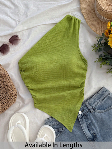 Áo Blouse Nữ Cổ Xéo Phá Cách YN122