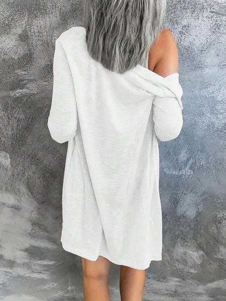 Áo Khoác Nữ Tay Dài Màu Trơn Dáng Basic YN129