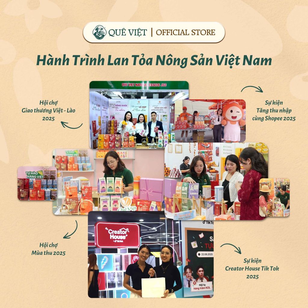 Combo 2 hộp Granola ngũ cốc siêu hạt Quê Việt