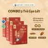 Combo 3 hộp Trà gạo lứt Quê Việt nguyên liệu tự nhiên an toàn, hỗ trợ thanh lọc mát gan [450g, 600g]