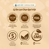 Trà gạo lứt Đông trùng hạ thảo Quê Việt