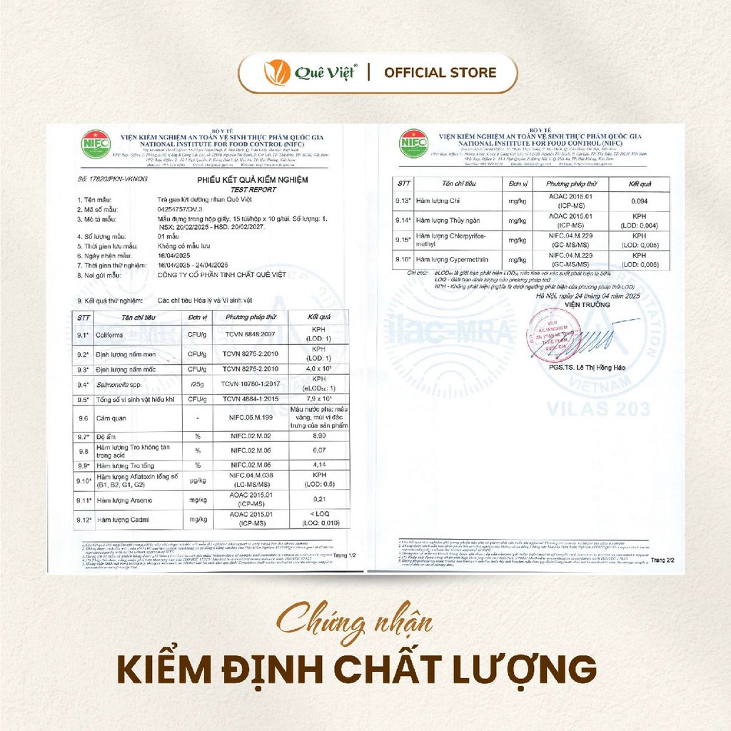 Trà dưỡng nhan đông trùng hạ thảo Quê Việt - Hộp 100G, 200G