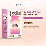 Trà gạo lứt mầm Good Lứt - Thanh nhiệt, đẹp da, tăng cường miễn dịch an toàn, tự nhiên, tốt cho sức khoẻ 450G