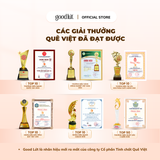 Trà gạo lứt mầm gừng sẻ quế chi Good Lứt - Thư giãn tinh thần, làm ấm cơ thể nguyên liệu an toàn, tự nhiên - Hộp 150G