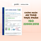 Trà gạo lứt mầm đông trùng táo đỏ Good Lứt - Cải thiện giấc ngủ, dưỡng sáng làn da lành tính, an toàn cho sức khoẻ - Hộp 150G