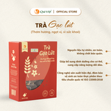 Trà gạo lứt Quê Việt thanh lọc gan, giải độc cơ thể nguyên liệu tự nhiên - Hộp 600G, 450G, 150G