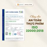 Trà Gạo lứt Gừng Quế Quê Việt ấm bụng ngày dâu hộp 400G