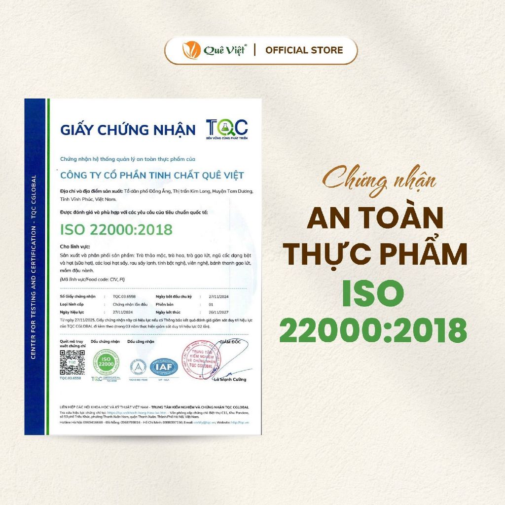 Combo 3 hộp Trà gạo lứt Quê Việt thanh lọc gan, giải độc cơ thể TẶNG 1 trà Good Lứt 150G - Hộp 600G, 450G