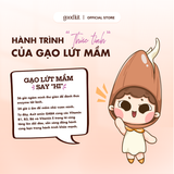Trà gạo lứt mầm Good Lứt - Thanh nhiệt, đẹp da, tăng cường miễn dịch an toàn, tự nhiên, tốt cho sức khoẻ - Hộp 150G