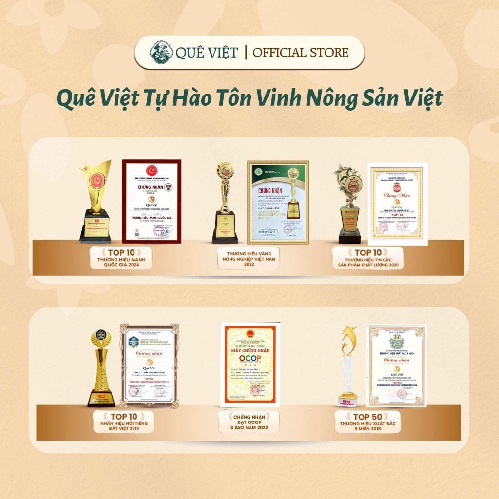 Trà gạo lứt lợi sữa Quê Việt hỗ trợ lợi sữa cho mẹ sau sinh, nguyên liệu tự nhiên an toàn [150g,450g, 600g]