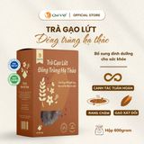 Trà gạo lứt Đông trùng hạ thảo Quê Việt - Hộp 600G, 450G, 150G