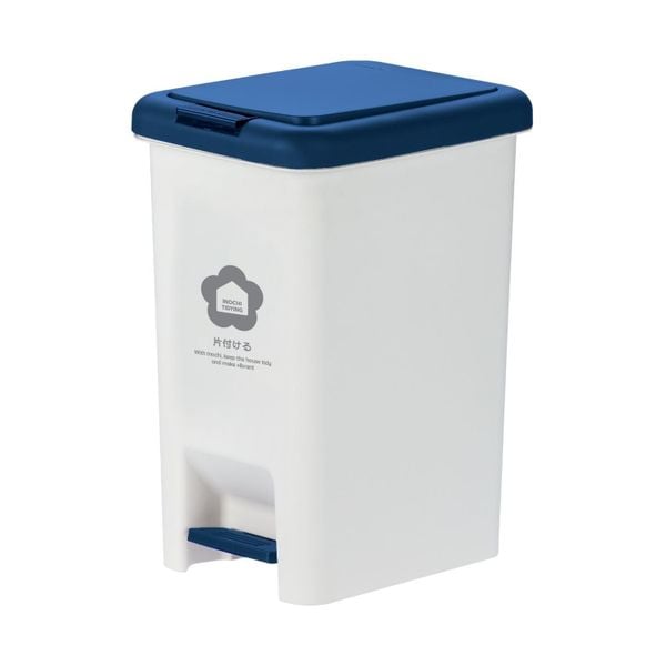  Thùng rác đạp chữ nhật Hiro 15L (kèm ruột) 