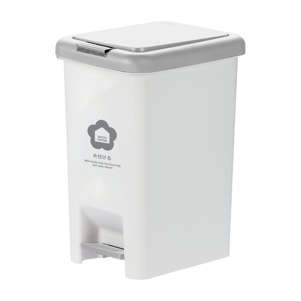  Thùng rác đạp chữ nhật Hiro 20L (kèm ruột) 