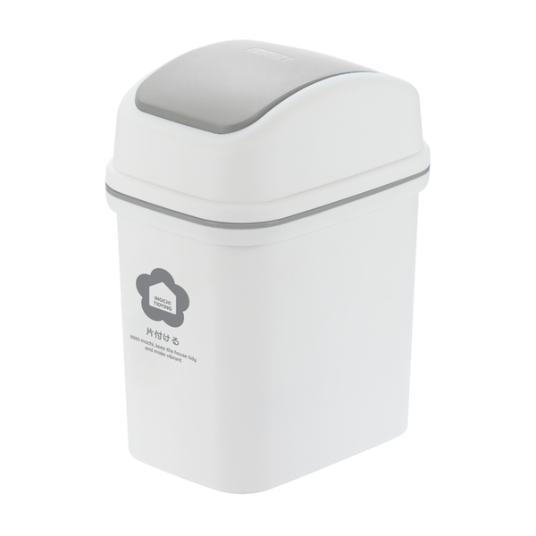  Thùng rác nắp lật Hiro 5L (kèm ruột) 