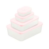  Bộ 4 hộp thực phẩm trữ đông 290-600-1700-3600ml 