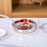  Chảo Inox Nguyên khối 5 lớp Sora 24cm (chảo rán) 