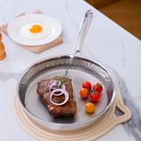  Chảo Inox Nguyên khối 5 lớp Sora 24cm (chảo rán) 