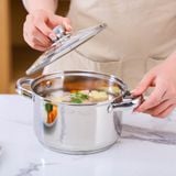  Nồi Inox Nguyên khối 5 lớp Sora 20cm 
