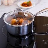  Quánh Inox Nguyên khối 5 lớp Sora 18cm 