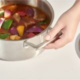  Nồi Inox nguyên khối Omi Gourmet 
