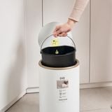  Thùng rác inox Hiro Cosmo 