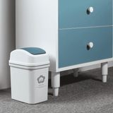  Thùng rác nắp lật Hiro 15L (kèm ruột) 