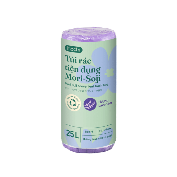  Túi rác tiện dụng Mori-Soji - Hương Lavender 
